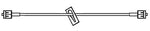 All-Med IV Extension Set 60 Inch Tubing - Box of 50 - 42-6000-BX