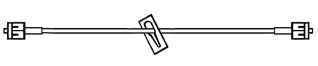 All-Med IV Extension Set 60 Inch Tubing - Box of 50 - 42-6000-BX
