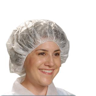 Alpha Pro Tech GenPro Critical Cover Bouffant Cap, White, 21" - BO-13821-B - 1000 Each