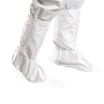 Alpha Pro Tech Critical UltraGrip Shoe Antiskid Boot Cover, Ties, White, Universal - BT-A1312-B - 100 Pair