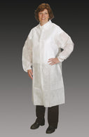 Alpha Pro Tech Critical Cover NuTech Frocks with Snap Collar FK-62121-8 25.0 Each