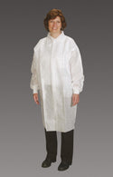 Alpha Pro Tech with Tapered Collar Critical Cover NuTech Lab Coat, White, Size 2XL/3XL - LC-62621-6 - 25 Each