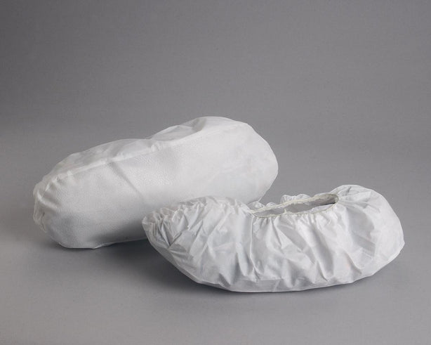 Alpha Pro Tech Critical UltraGrip Antiskid Shoe Cover, Serge Seam, White, Universal - SH-E1312-BH - 200 Each