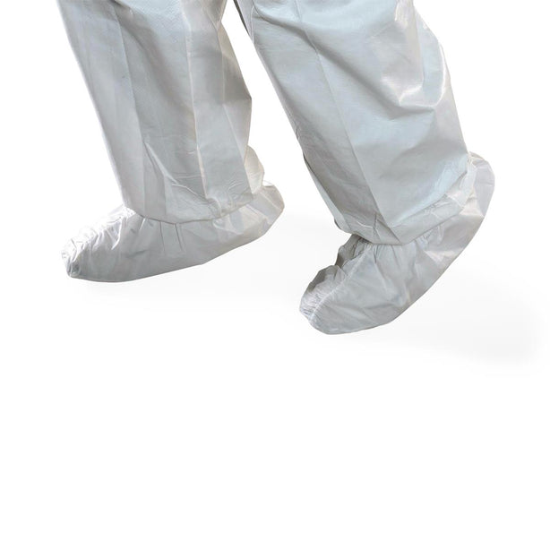 Alpha Pro Tech Critical MaxGrip Antiskid Shoe Cover, Serge Seam, White, Size XL - SH-E1W13-BH - 200 Each