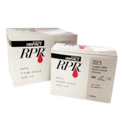 Abbott 10-Well Impact RPR Test Kit 60C3 - 500.0 Each