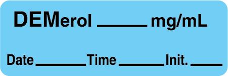 Centurion Anesthesia Syringe Labels - ALX14 - 1 Roll - MDL-ALX14