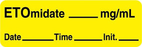 Centurion Centurion Etomidate Date / Time / Initials Labels ALX164 - 1.0 Roll
