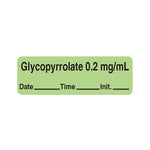 Centurion Centurion Glycopyrrolate Labels ALX182G - 3.0 Roll