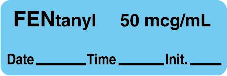 Centurion Anesthesia Syringe Labels - ALX28D - 1 Roll - MDL-ALX28D