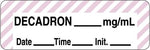 Centurion Anesthesia Syringe Labels - ALX352A - 1 Roll - MDL-ALX352A