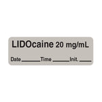 Lidocaine Label - ALX39H - 3 Roll - MDL-ALX39H