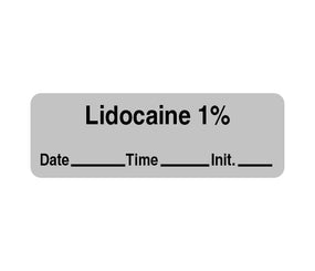 Lidocaine Label - ALX4706 - 3 Roll - MDL-ALX4706