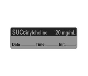 Centurion Centurion Succinylcholine Labels ALX57B - 3.0 Roll