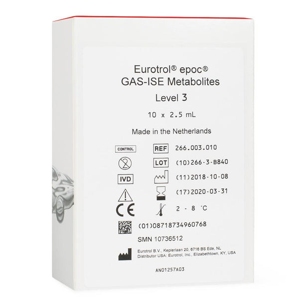 Siemens Healthcare epoc Blood Analysis System Solutions 10736512 - 10.0 Each
