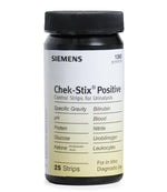 Siemens Healthcare Chek-Stix Urinalysis Positive & Negative Control Strips 1360 25.0 Each-MDL-AMV1360