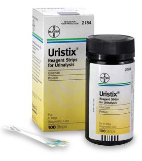 Siemens Healthcare Uristix Reagent Urinalysis Strips 2184 1200.0 Each-MDL-AMV2184