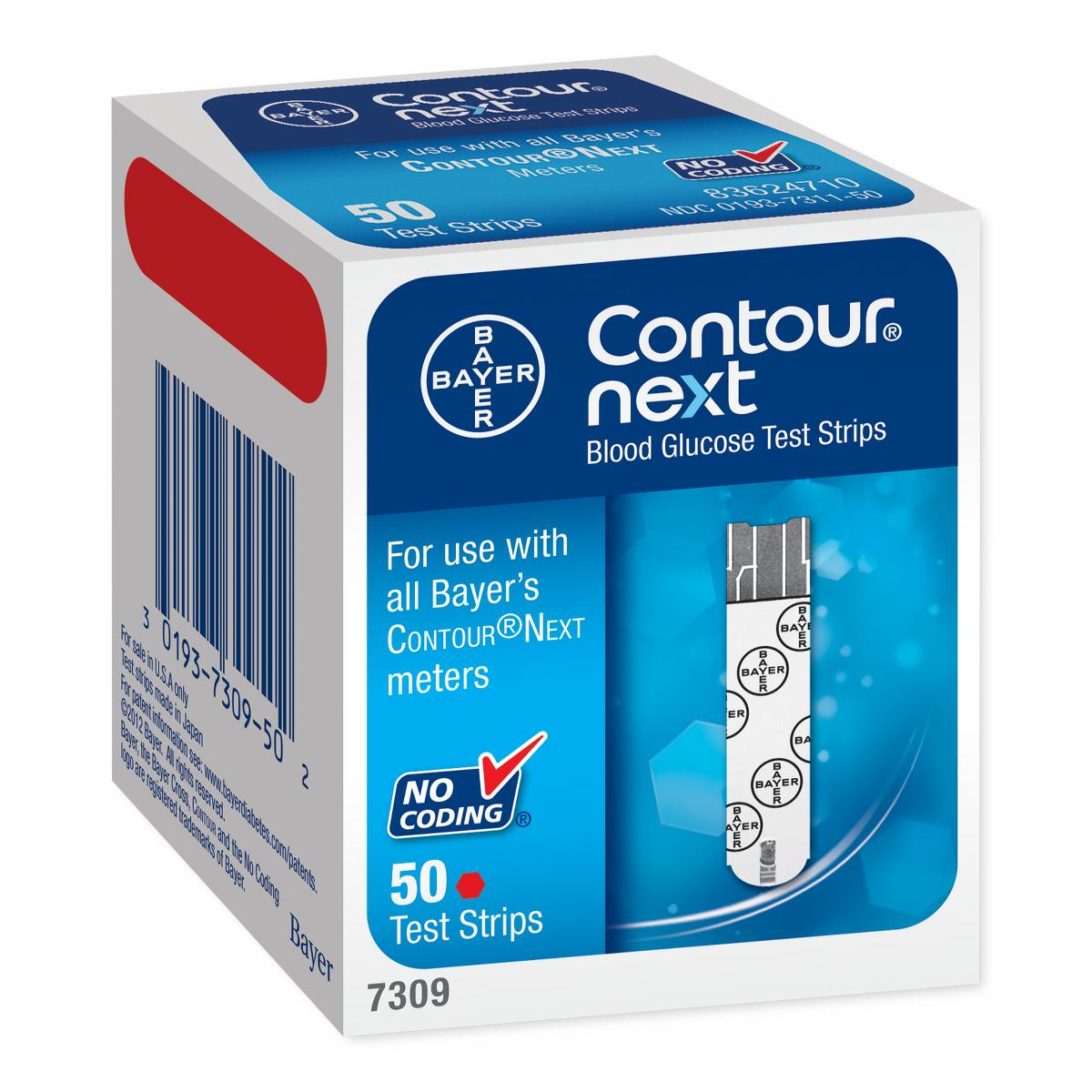 Ascensia Diabetes Care Contour Next Blood Glucose Monitoring Systems 7 ...