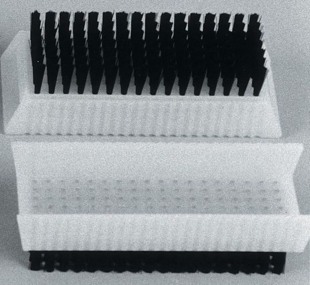 Moll Industries Anchor Hand 750233 Open Block Hard Surgical Scrub Brush - MDL-ANB1001 - 12 Each