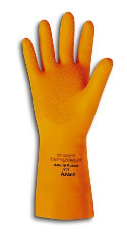 Ansell Healthcare Ansell Flock-Lined Natural Rubber Latex Gloves 192087 - 144.0 Pair