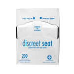 HOSPECO Discreet Seat Toilet Seat Covers DS-QTR-5M 5000 Each - MDL-ANNDSQTR5M