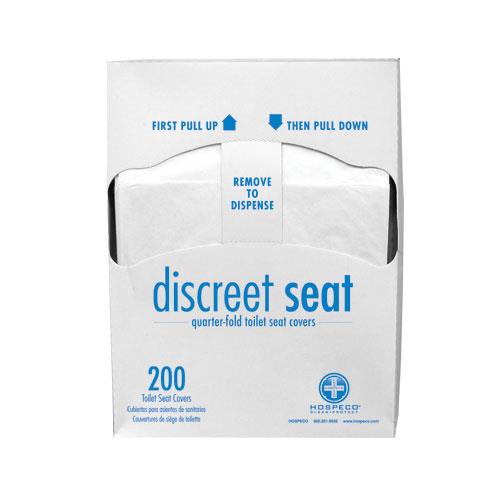 HOSPECO Discreet Seat Toilet Seat Covers DS-QTR-5M 5000 Each - MDL-ANNDSQTR5M