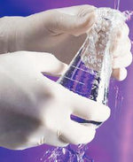 ADENNA INC Silver Latex Powder-Free Exam Gloves SLV330 1000 Each
