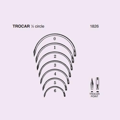 Anchor Products Comp Mayo Catgut Surgical Needle 1826-5DC - 40.0 Each
