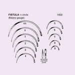 Anchor Comp Fistula Needle, Reverse Cut, 1/2 Circle, Size 5 - 1832-5DC - 40 Each