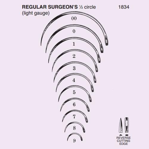 Anchor Products Comp Regular Surg Needles 1834-4DC - 20.0 Pack