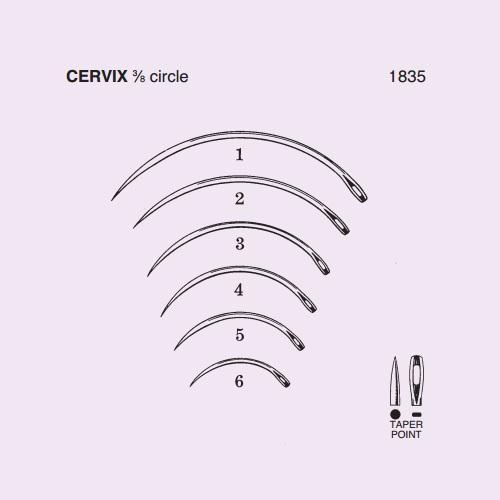 Anchor Products Comp Cervix Needles 1835-6DC - 40.0 Each