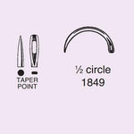 Anchor Products Comp Tonsil Davis Needles 1849DG - 144.0 Each