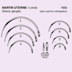 Anchor Products Comp Martin Uterine Suture Needles 1860-2DC - 40.0 Each