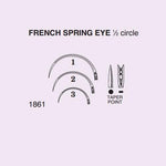 Anchor Products Comp French Spring Eye Needle 1861-2DC - 20.0 Pack
