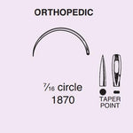 Anchor Products Comp Orthopedic Taper Point Surgical Needles 1870DC - 20.0 Pack