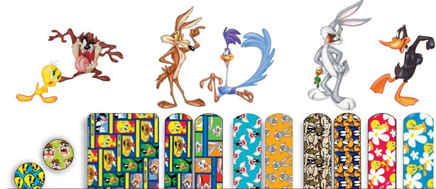 Dukal Adhesive Bandages, Wiley Coyote and Road Runner, 3/4" x 3" - 1076737 - 100 Each