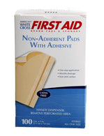 Integra Lifesciences Non-Adherent Pad with Adhesive, Sterile, 2" x 3" - 7665033 - 1200 Each
