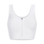 Amoena Usa Leyla Post-Surgical Postsurgical Front-Zip Bra with Adjustable Straps, Size 40/42 - 54460540WH - 1 Each