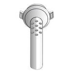 Provox Fenestrated LaryTube 12 mm Inner Dia. x 15 mm Outer Dia., 55 mm - 7644 - 1 Each