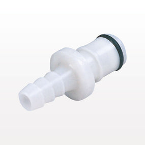 APC Connector, Insert, Non-Valved, Barbed - Fits 3/8 inch ID Tubing (0.375 inch, 9.53mm) - APC22006