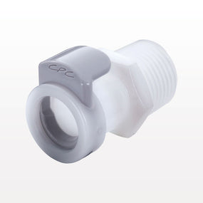 APC Connector, Body, Valved, Threaded - 1/4