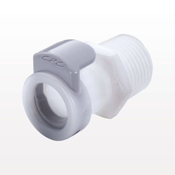 APC Connector, Body, Valved, Threaded - 1/4" NPT - APCD10004