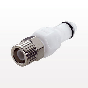 APC Connector, Insert, Valved, Ferruleless - Fits 0.17 inch ID x 1/4 inch OD (0.17 inch x 0.25 inch, 4.32 mm x 6.35 mm) - APCD20004