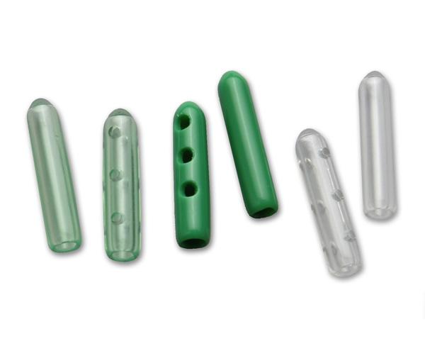 Aspen Surgical Instrument Tip Protector, Vented, Guard, Regular, Clear, 2.8 mm x 19 mm - 092013BBG - 100 Each