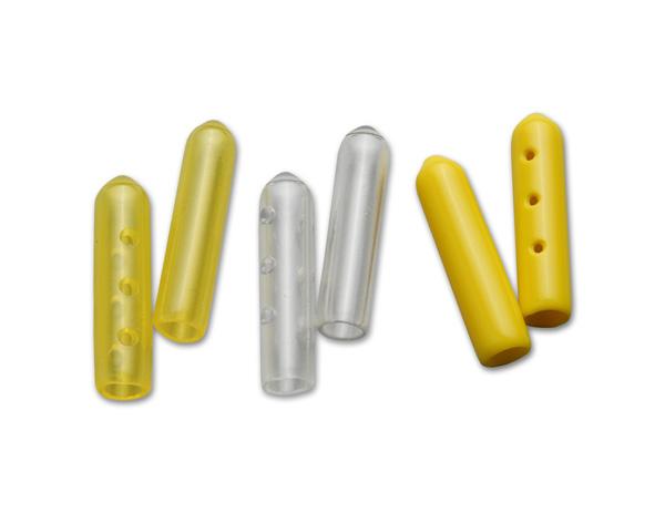 Aspen Surgical Instrument Tip Protector, Vented, Guard, Yellow, 5 mm x 25 mm - 093015BBG - 100 Each