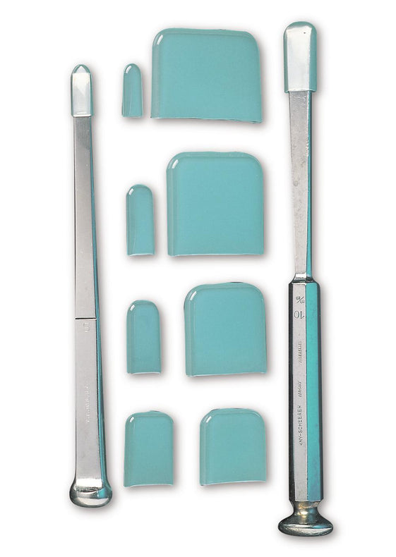 Aspen Surgical Tip Protectors Osteotome Nonvented Instrument Guard, Blue, 9.5 mm x 25 mm - 094002BBG - 50 Each