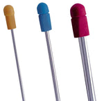 Aspen Surgical Oxboro Instrument Pin Cover, 0.078" - 0.125", Medium, Blue - 101002PBX - 60 Each