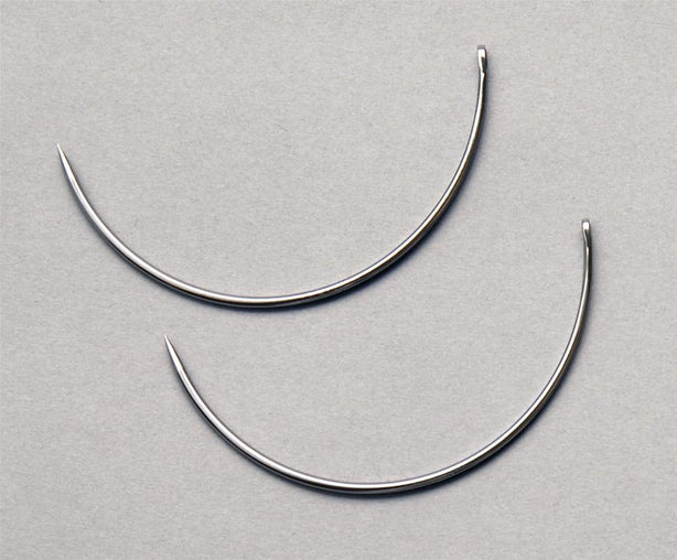 Aspen Surgical 1/2 Taper Round-Eye Ferguson's Needle, 0.056" x 3.801" - 212601 - 144 Each