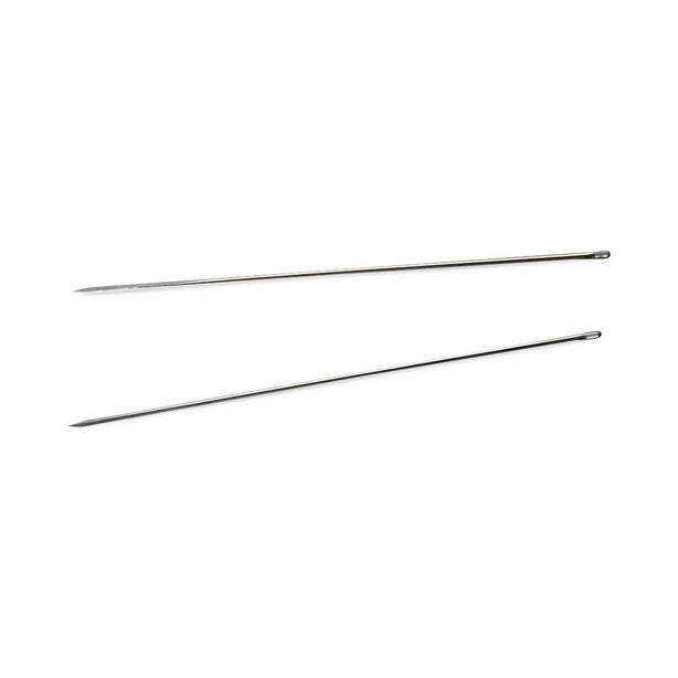 Aspen Surgical Free-Eyed Abdominal Keith Straight Point Needle, 0.034" x 2.964" - 213404 - 72 Pack