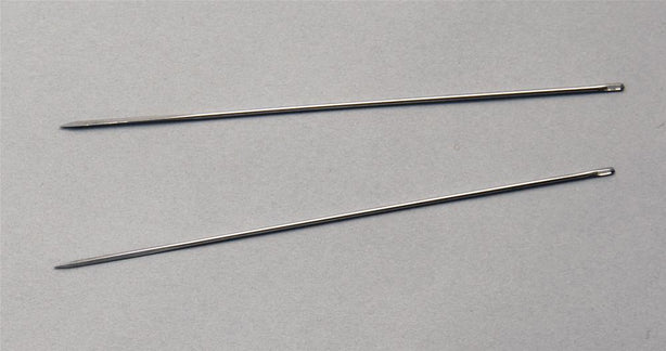Aspen Surgical Free-Eyed Abdominal Keith Straight Point Needle, 0.034" x 2.48" - 213406 - 72 Pack