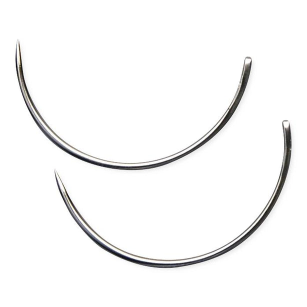 Aspen Surgical Mayo Point Catgut Needle, 1.5 Taper, 0.05" x 0.984" - 216706 - 72 Each